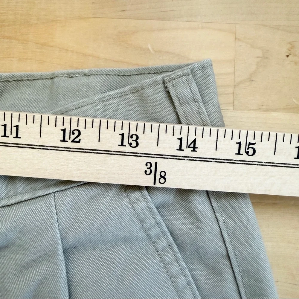 George Pleated Front Classic Khaki Men’s Trousers Slacks Pants Size 30X32 Beige - Picture 4 of 5